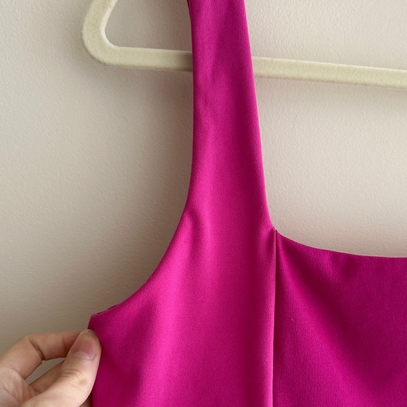 Sincerely Jules Active Sports Bra, Two Tone Magenta, Size Large - Picture 7 of 14